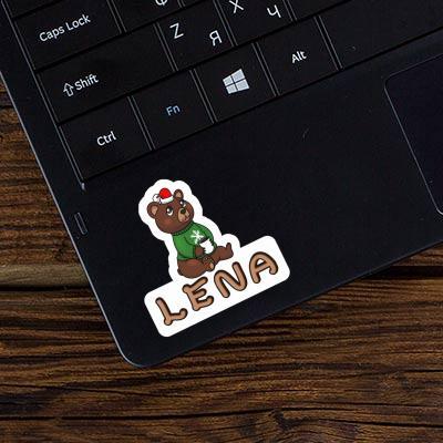 Sticker Lena Bear Notebook Image