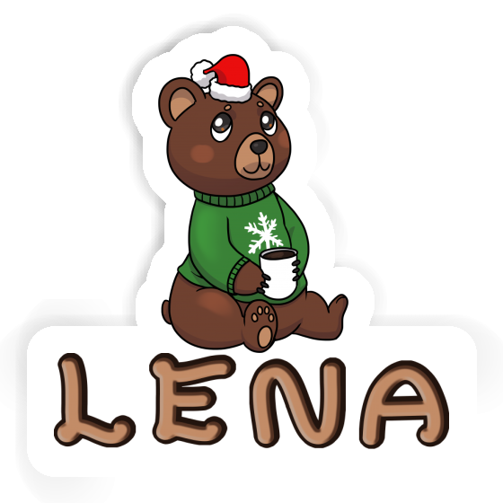 Sticker Lena Bear Laptop Image