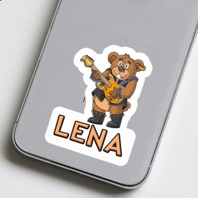 Sticker Guitarist Lena Notebook Image