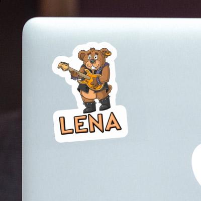 Sticker Guitarist Lena Laptop Image