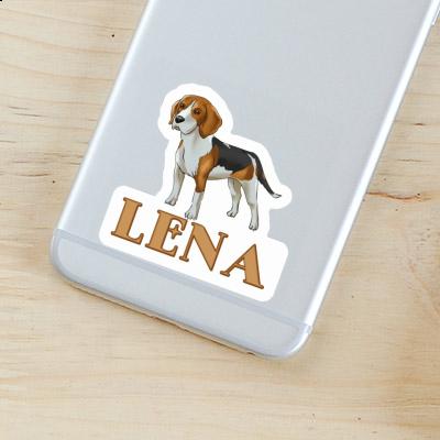 Autocollant Lena Beagle Gift package Image