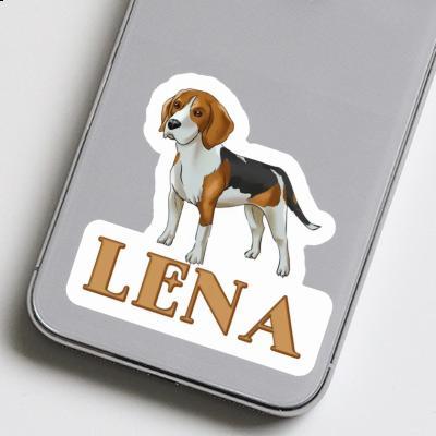 Aufkleber Lena Beagle Gift package Image