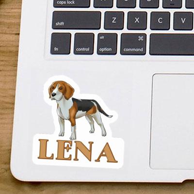 Autocollant Lena Beagle Notebook Image