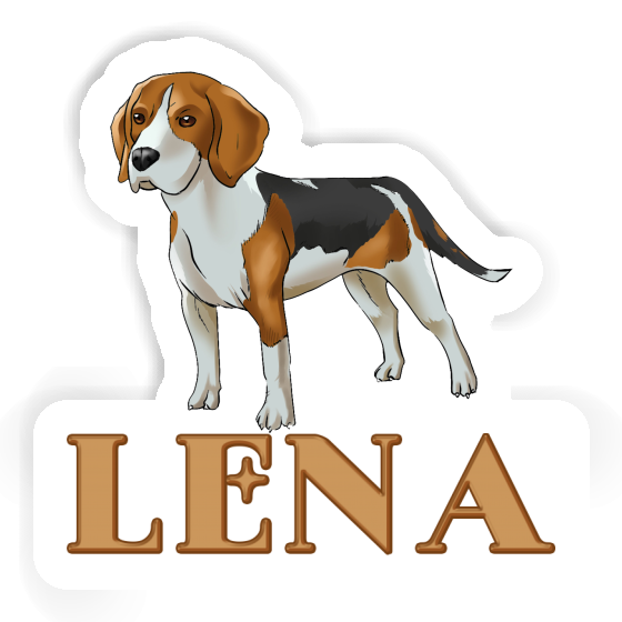 Lena Sticker Beagle Image