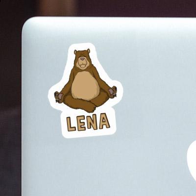 Lena Sticker Yogi Image