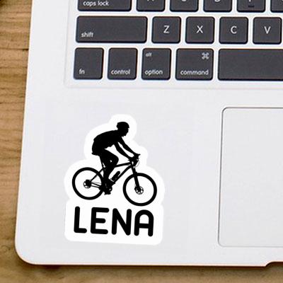 Biker Aufkleber Lena Laptop Image