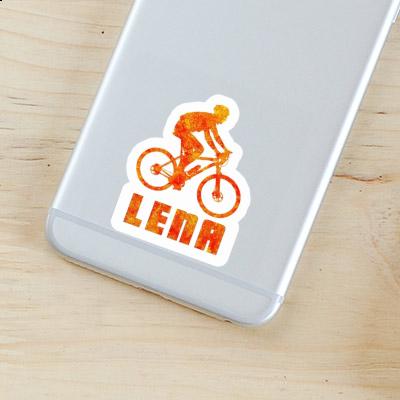 Sticker Biker Lena Notebook Image