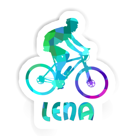 Sticker Lena Biker Notebook Image