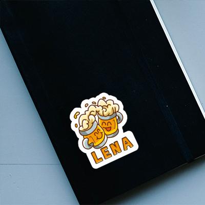 Bier Sticker Lena Laptop Image