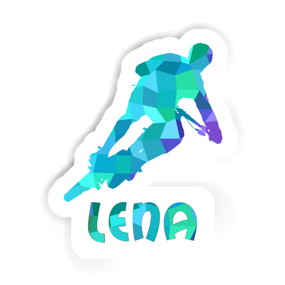 Sticker Biker Lena Notebook Image