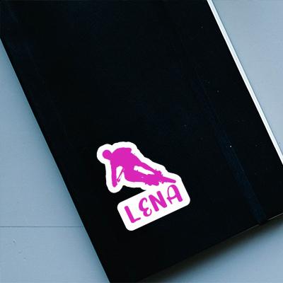 Sticker Lena Biker Image