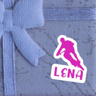 Sticker Biker Lena Notebook Image