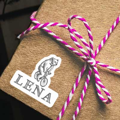 Lena Sticker Bicycle rider Gift package Image