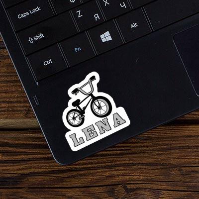 Lena Sticker BMX Notebook Image