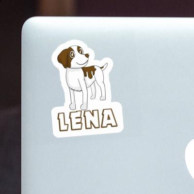 Bretagne Hund Sticker Lena Image