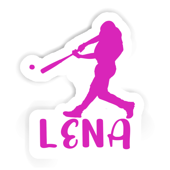 Sticker Lena Baseball Player Gift package Image