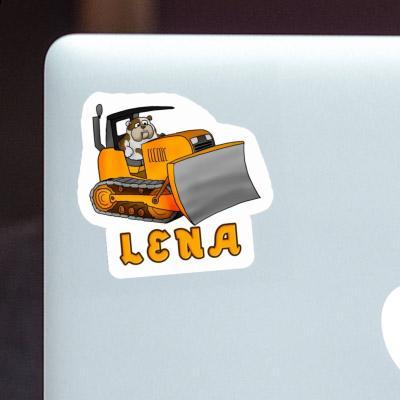 Sticker Lena Bulldozer Laptop Image