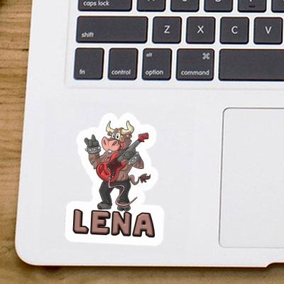 Sticker Lena Rocking Bull Image