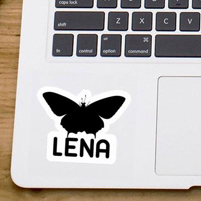 Lena Sticker Butterfly Laptop Image