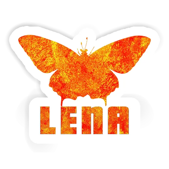 Lena Sticker Sommervogel Notebook Image