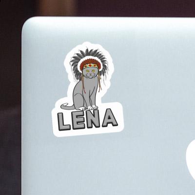 Sticker Lena Indianer-Katze Gift package Image