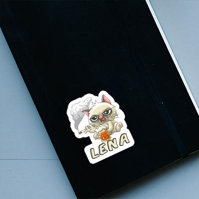 Sticker Lena Bad Cat Image