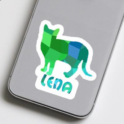 Sticker Lena Cat Notebook Image