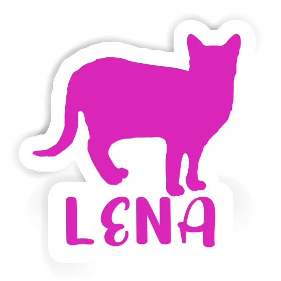 Katze Aufkleber Lena Image