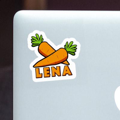 Carrot Sticker Lena Notebook Image