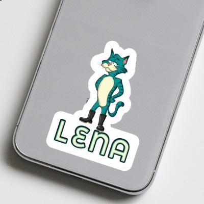 Sticker Lena Cat Image