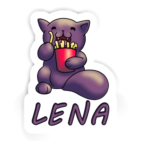 Sticker Lena French Fry Gift package Image