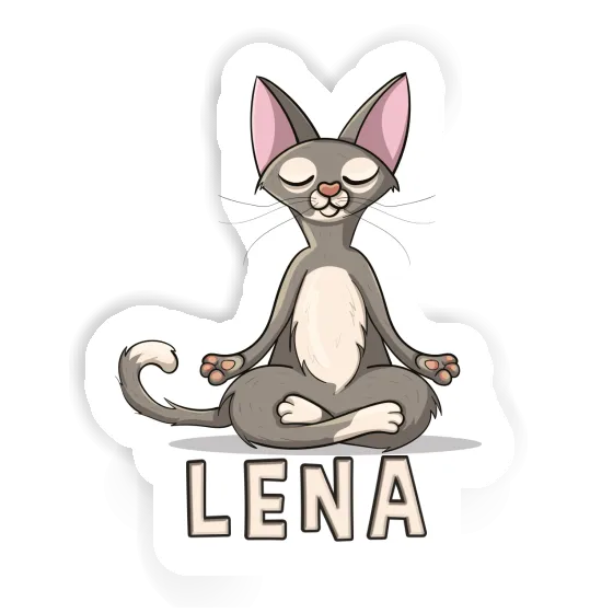 Sticker Lena Yoga Gift package Image