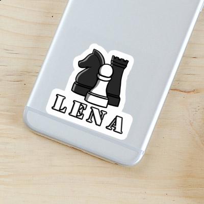 Lena Autocollant Pièce d'échec Image