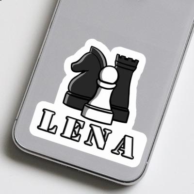 Lena Autocollant Pièce d'échec Image