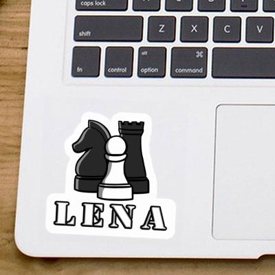 Lena Autocollant Pièce d'échec Laptop Image