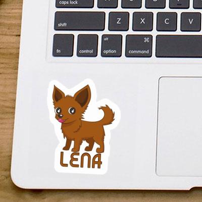 Lena Autocollant Chihuahua Laptop Image