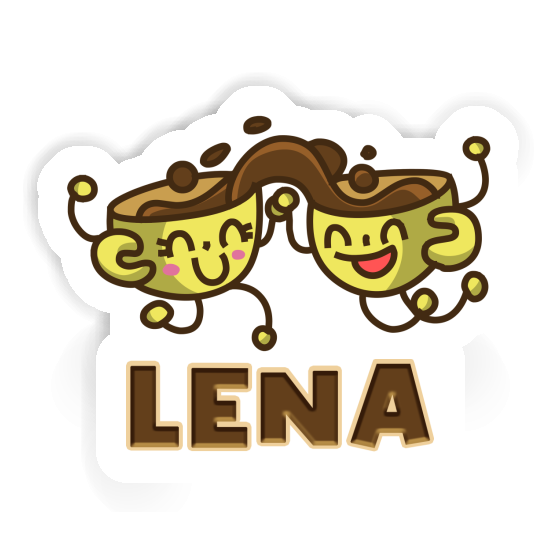 Sticker Lena Coffee Notebook Image