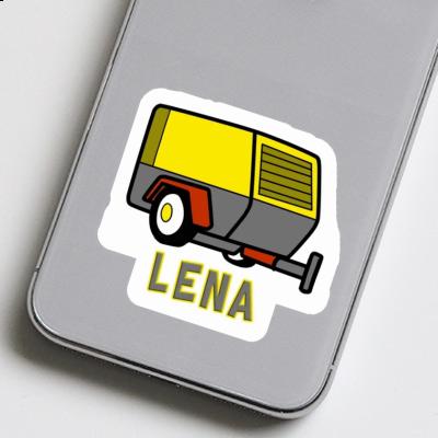 Sticker Lena Compressor Notebook Image