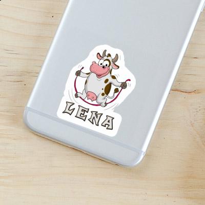 Cow Sticker Lena Image