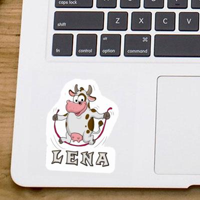 Cow Sticker Lena Image