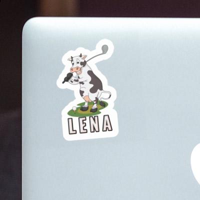 Lena Sticker Golf Cow Gift package Image