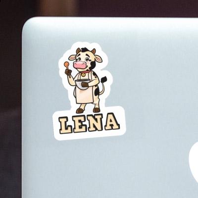 Sticker Lena Köchin Laptop Image