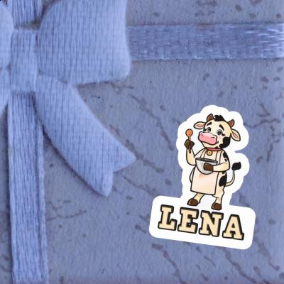 Autocollant Lena Chef cuisinière Gift package Image