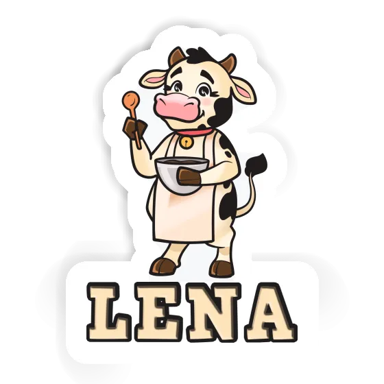 Sticker Lena Cook Laptop Image