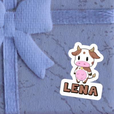 Lena Sticker Cow Notebook Image