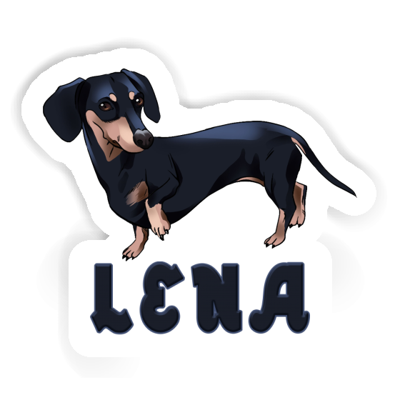 Dachshund Sticker Lena Notebook Image