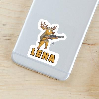 Lena Sticker Hirsch Notebook Image