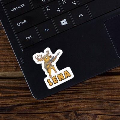 Lena Sticker Hunter Notebook Image