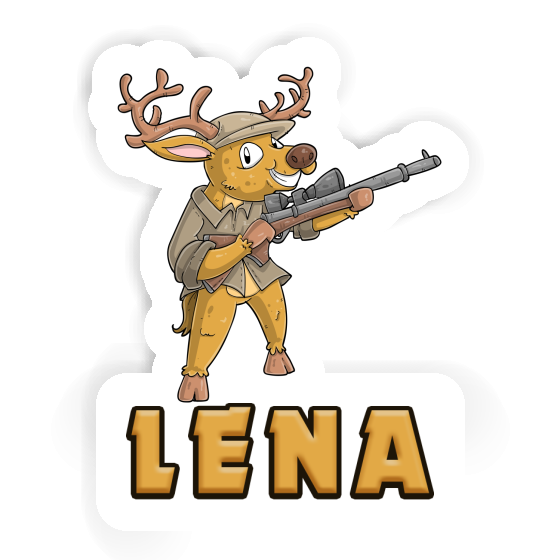 Lena Sticker Hunter Notebook Image