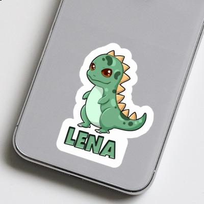 Autocollant Lena T-Rex Notebook Image